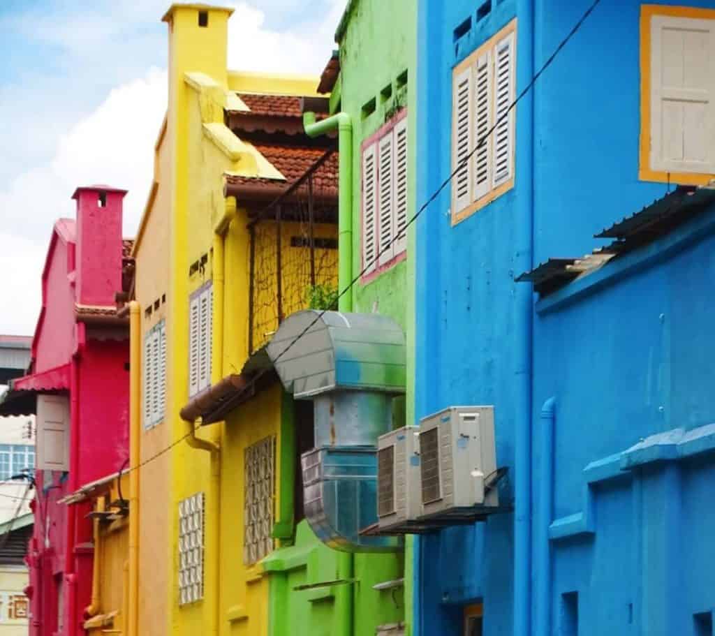 Colourful houses 