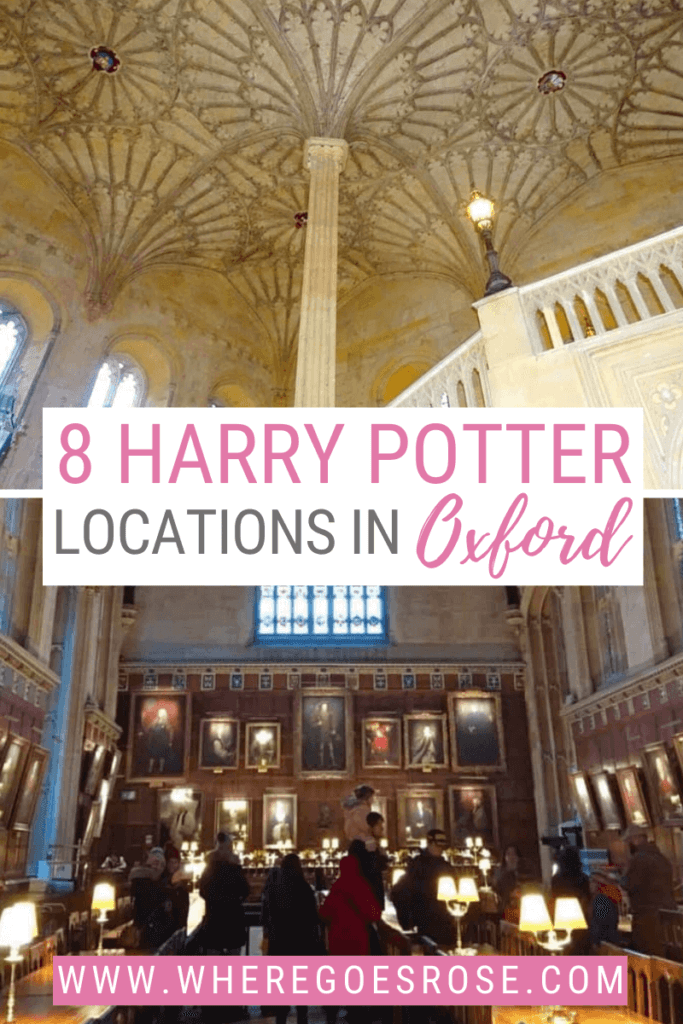 oxford harry potter film locations