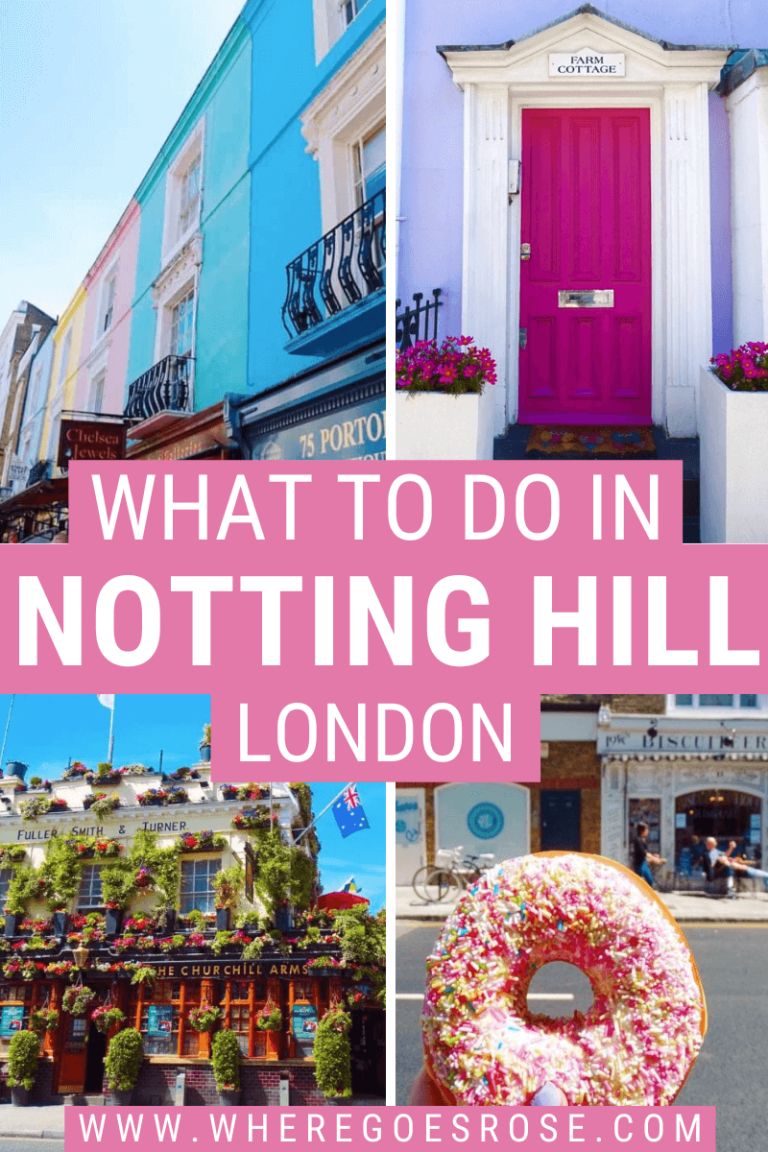 Fun & Colourful Things To Do in Notting Hill, London