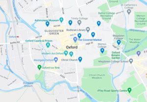 OXFORD COLLEGES MAP 300x208 