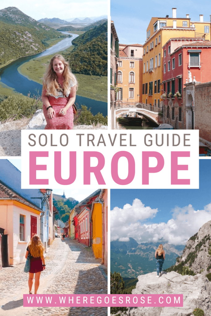 solo travel routes europe